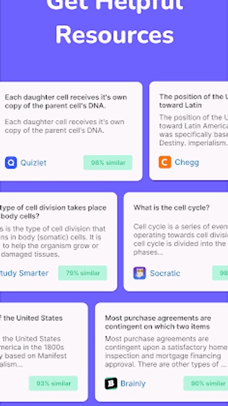 Quizard AI - Homework Helper Screenshot 4 - AppWisp.com Quizard AI - Homework Helper Screenshot 4 - AppWisp.com