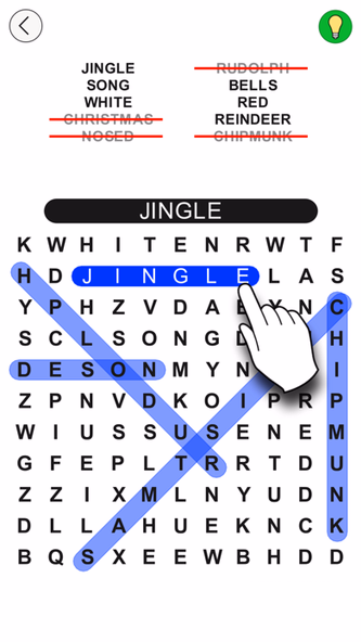 Word Search and Find - Search for Animals, Baby Names, Christmas, Food and more! Screenshot 3 - AppWisp.com Word Search and Find - Search for Animals, Baby Names, Christmas, Food and more! Screenshot 3 - AppWisp.com