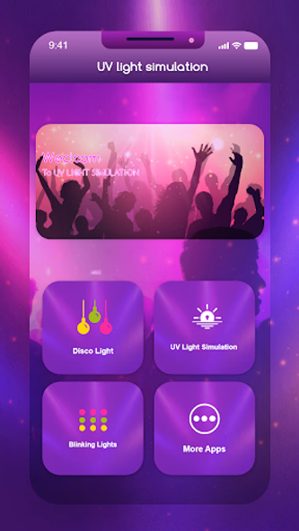 Blacklight- UV Light Simulator Screenshot 1 - AppWisp.com Blacklight- UV Light Simulator Screenshot 1 - AppWisp.com