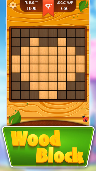 Wood Block : Fun Wooden Puzzle Screenshot 1 - AppWisp.com Wood Block : Fun Wooden Puzzle Screenshot 1 - AppWisp.com