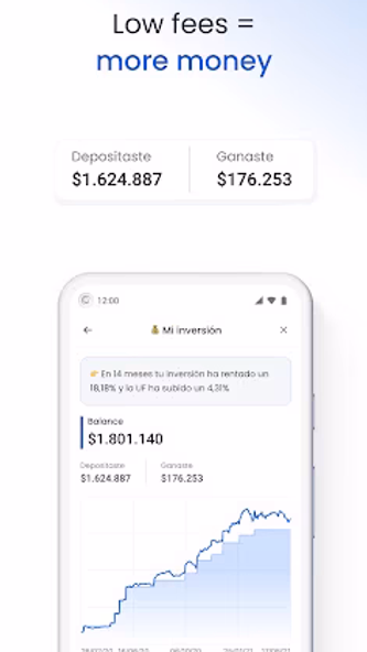 Fintual: Invest & save money Screenshot 3 - AppWisp.com Fintual: Invest & save money Screenshot 3 - AppWisp.com