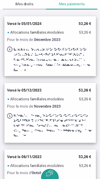 Caf - Mon Compte Screenshot 3 - AppWisp.com Caf - Mon Compte Screenshot 3 - AppWisp.com