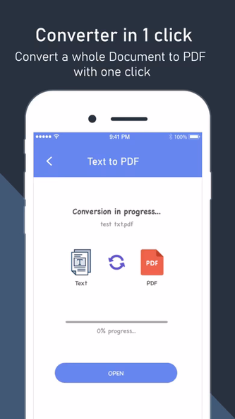 PDF Converter App. Screenshot 2 - AppWisp.com PDF Converter App. Screenshot 2 - AppWisp.com