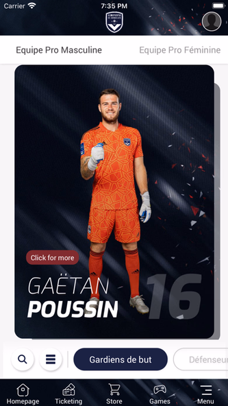 Girondins Officiel Screenshot 4 - AppWisp.com Girondins Officiel Screenshot 4 - AppWisp.com