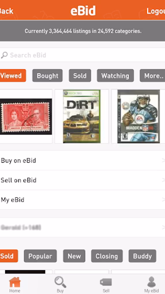 eBid Screenshot 1 - AppWisp.com eBid Screenshot 1 - AppWisp.com