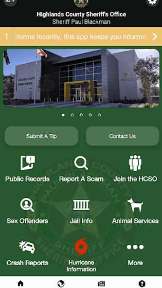 Highlands County Sheriff FL Screenshot 1 - AppWisp.com Highlands County Sheriff FL Screenshot 1 - AppWisp.com