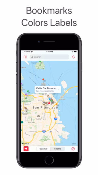 Maps+ Screenshot 1 - AppWisp.com Maps+ Screenshot 1 - AppWisp.com