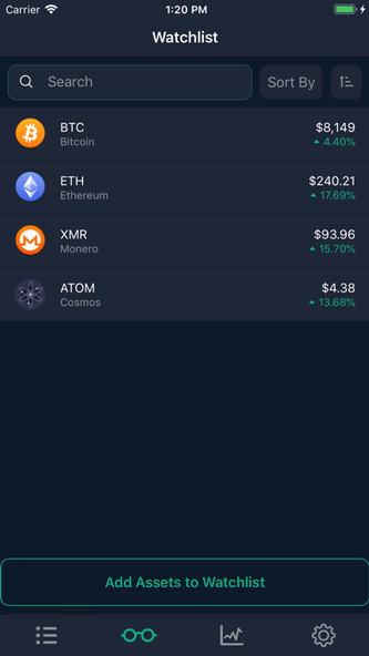 CoinCap Screenshot 4 - AppWisp.com CoinCap Screenshot 4 - AppWisp.com