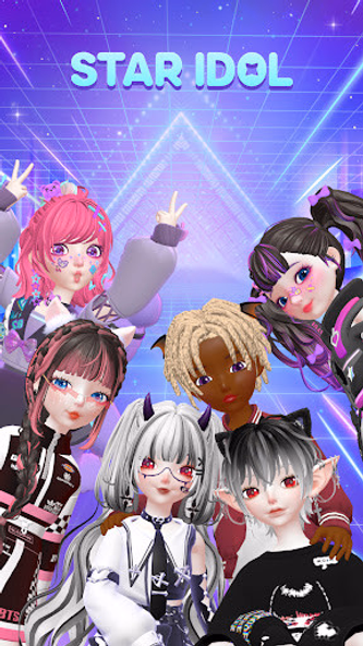 Star Idol: Animated 3D Avatar Screenshot 1 - AppWisp.com Star Idol: Animated 3D Avatar Screenshot 1 - AppWisp.com