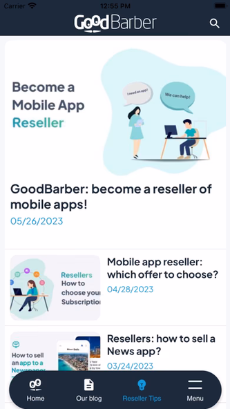 GoodBarber News Screenshot 3 - AppWisp.com GoodBarber News Screenshot 3 - AppWisp.com