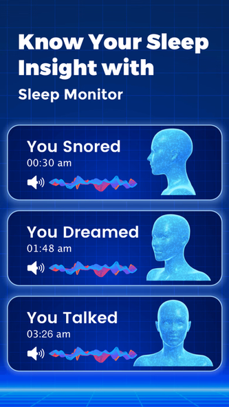 Sleep Monitor: Sleep Tracker Screenshot 1 - AppWisp.com Sleep Monitor: Sleep Tracker Screenshot 1 - AppWisp.com