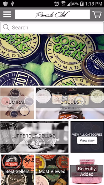 Pomade Club Screenshot 1 - AppWisp.com Pomade Club Screenshot 1 - AppWisp.com
