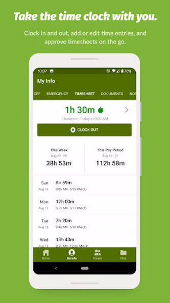 BambooHR Screenshot 1 - AppWisp.com BambooHR Screenshot 1 - AppWisp.com