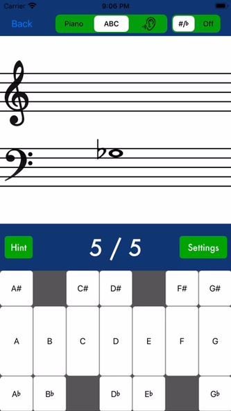 NoteRacer - Music Note Reading Screenshot 2 - AppWisp.com NoteRacer - Music Note Reading Screenshot 2 - AppWisp.com
