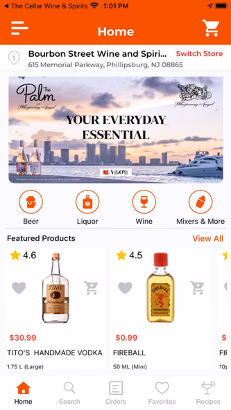 Bourbon Street Wine & Spirits Screenshot 1 - AppWisp.com Bourbon Street Wine & Spirits Screenshot 1 - AppWisp.com