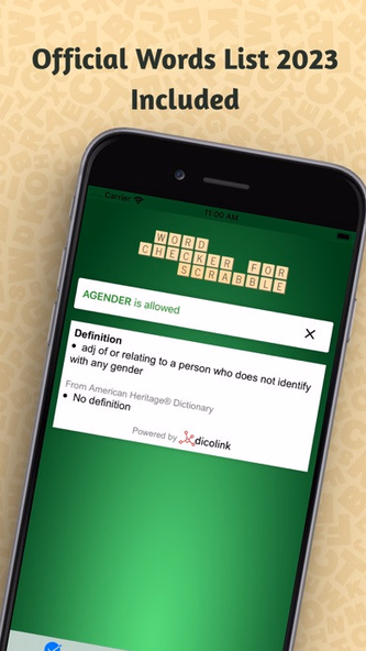 Word Checker for Scrabble® Screenshot 1 - AppWisp.com Word Checker for Scrabble® Screenshot 1 - AppWisp.com