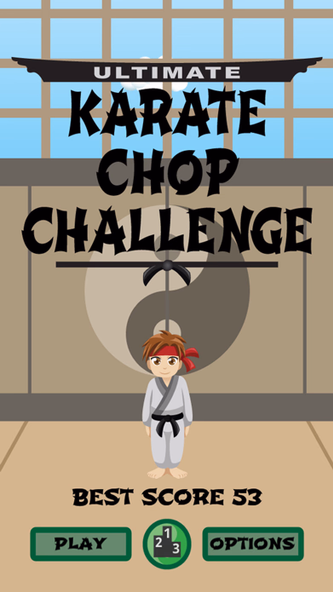 Karate Chop Challenge Screenshot 1 - AppWisp.com Karate Chop Challenge Screenshot 1 - AppWisp.com