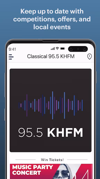 CLASSICAL 95.5 KHFM ABQ Screenshot 3 - AppWisp.com CLASSICAL 95.5 KHFM ABQ Screenshot 3 - AppWisp.com