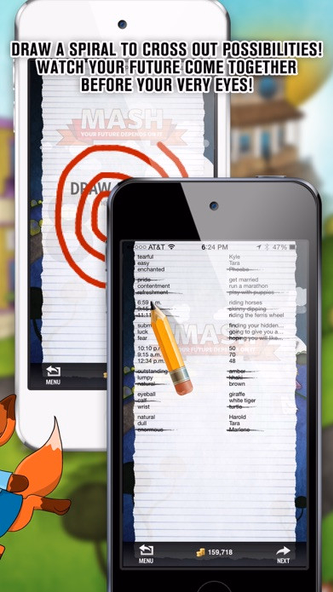 M·A·S·H Screenshot 2 - AppWisp.com M·A·S·H Screenshot 2 - AppWisp.com