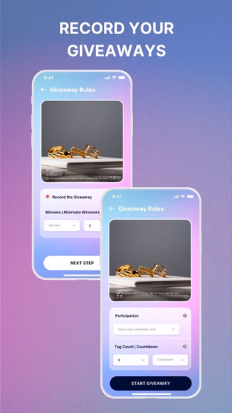 GiveawayRex for Instagram Screenshot 3 - AppWisp.com GiveawayRex for Instagram Screenshot 3 - AppWisp.com