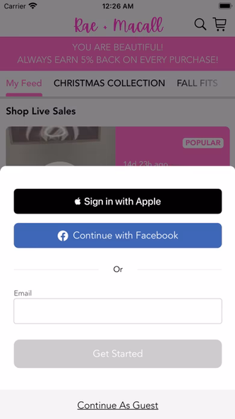 Rae + Macall Screenshot 1 - AppWisp.com Rae + Macall Screenshot 1 - AppWisp.com