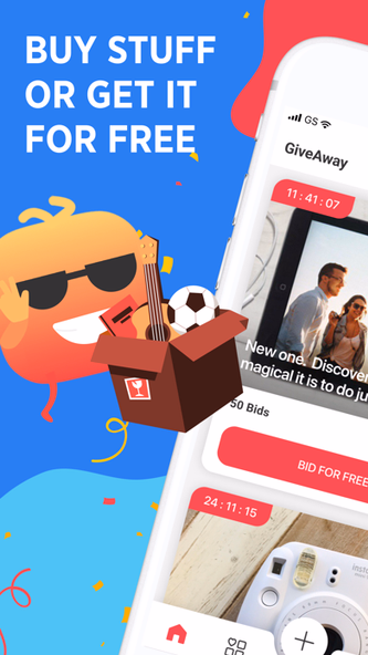 GiveAway: Marketplace, Auction Screenshot 1 - AppWisp.com GiveAway: Marketplace, Auction Screenshot 1 - AppWisp.com