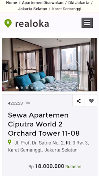 Realoka - Rumah Dijual Screenshot 4 - AppWisp.com Realoka - Rumah Dijual Screenshot 4 - AppWisp.com