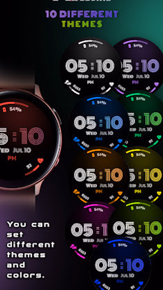 PULSE - Digital Watch Face Screenshot 3 - AppWisp.com PULSE - Digital Watch Face Screenshot 3 - AppWisp.com