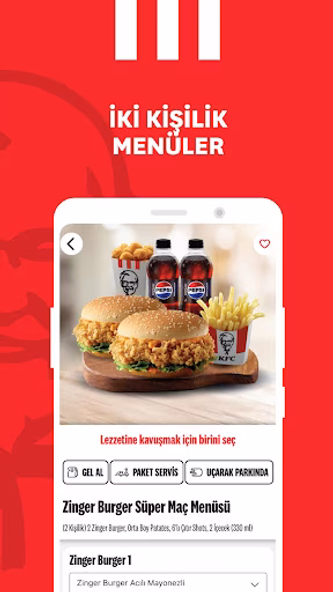 KFC Türkiye – Yemek Siparişi Screenshot 4 - AppWisp.com KFC Türkiye – Yemek Siparişi Screenshot 4 - AppWisp.com