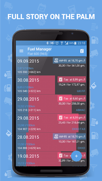 Fuel Manager (Consumption) Screenshot 2 - AppWisp.com Fuel Manager (Consumption) Screenshot 2 - AppWisp.com