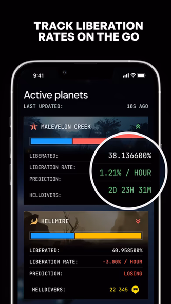 DiversHub for Helldivers 2 Screenshot 4 - AppWisp.com DiversHub for Helldivers 2 Screenshot 4 - AppWisp.com