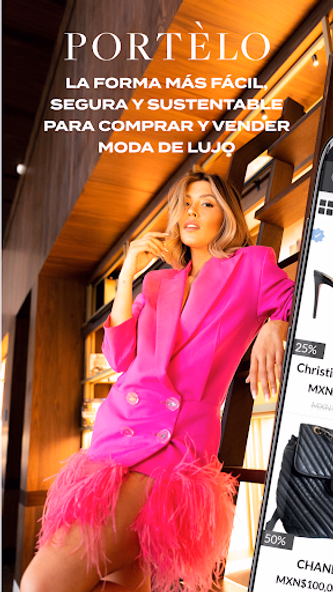 Portèlo-Marketplace Moda Lujo Screenshot 1 - AppWisp.com Portèlo-Marketplace Moda Lujo Screenshot 1 - AppWisp.com