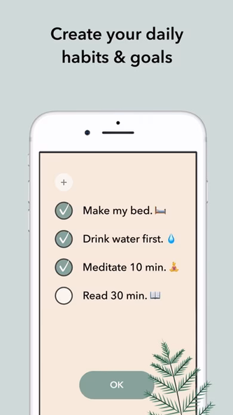 Eden: Daily Self Care Routine Screenshot 1 - AppWisp.com
