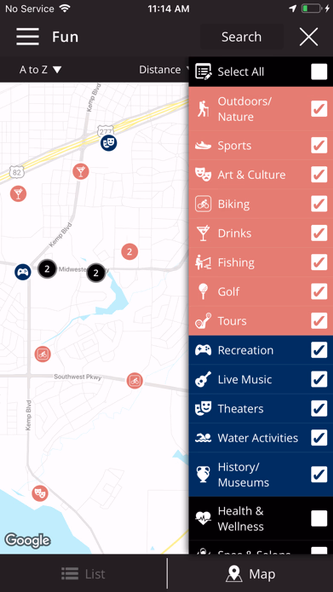 Visit Wichita Falls TX Screenshot 4 - AppWisp.com Visit Wichita Falls TX Screenshot 4 - AppWisp.com