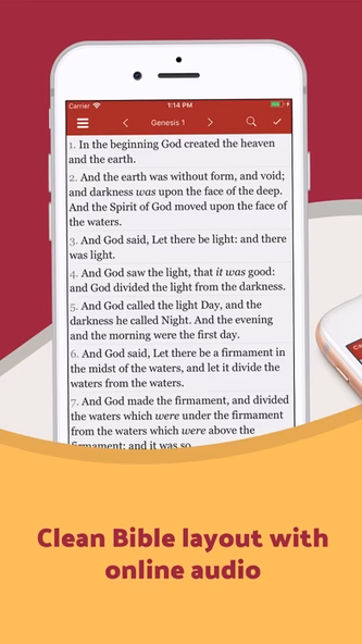 King James Study Bible - Audio Screenshot 3 - AppWisp.com King James Study Bible - Audio Screenshot 3 - AppWisp.com