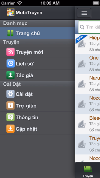 Truyen Tranh Screenshot 1 - AppWisp.com Truyen Tranh Screenshot 1 - AppWisp.com
