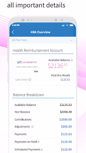 Via Benefits Accounts Screenshot 3 - AppWisp.com Via Benefits Accounts Screenshot 3 - AppWisp.com