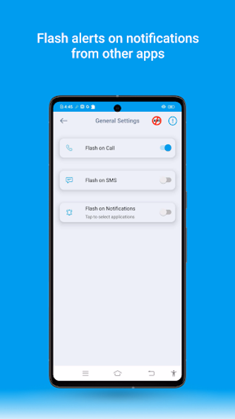 Ultra Flash Alerts on Call SMS Screenshot 3 - AppWisp.com Ultra Flash Alerts on Call SMS Screenshot 3 - AppWisp.com