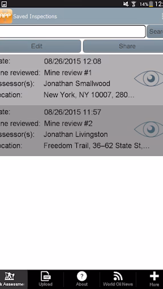 Oil and Gas Risk Assessment Screenshot 3 - AppWisp.com Oil and Gas Risk Assessment Screenshot 3 - AppWisp.com