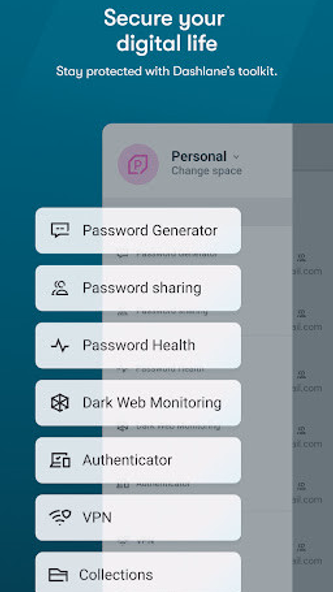 Dashlane Password Manager Screenshot 4 - AppWisp.com Dashlane Password Manager Screenshot 4 - AppWisp.com