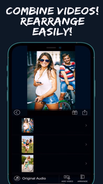One Video Editor Text Speed FX Screenshot 1 - AppWisp.com One Video Editor Text Speed FX Screenshot 1 - AppWisp.com