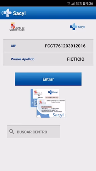 SACYL CONECTA Screenshot 1 - AppWisp.com SACYL CONECTA Screenshot 1 - AppWisp.com