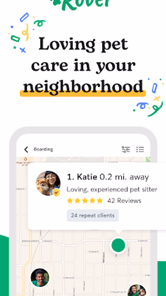 Rover - Dog Boarding & Walking Screenshot 1 - AppWisp.com Rover - Dog Boarding & Walking Screenshot 1 - AppWisp.com