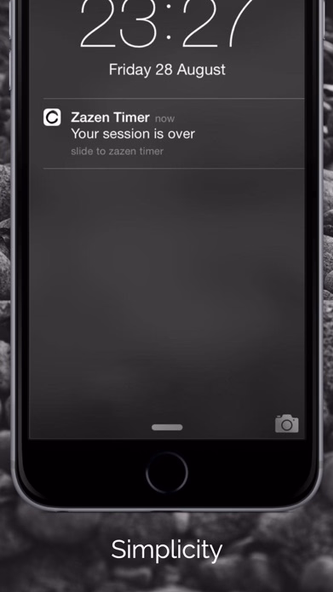Simple Zazen Timer Screenshot 2 - AppWisp.com Simple Zazen Timer Screenshot 2 - AppWisp.com