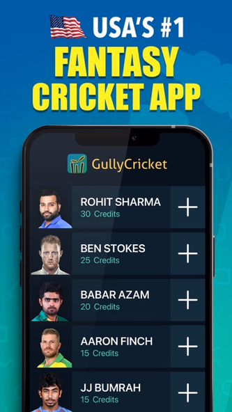 GullyCricket - Fantasy Cricket Screenshot 1 - AppWisp.com GullyCricket - Fantasy Cricket Screenshot 1 - AppWisp.com