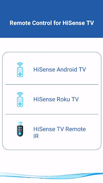 HiSense Smart TV Remote Screenshot 1 - AppWisp.com HiSense Smart TV Remote Screenshot 1 - AppWisp.com