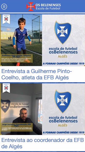 EF "Os Belenenses" Screenshot 1 - AppWisp.com EF "Os Belenenses" Screenshot 1 - AppWisp.com