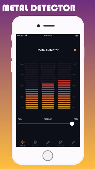 Metal Detector and EMF Meter Screenshot 1 - AppWisp.com Metal Detector and EMF Meter Screenshot 1 - AppWisp.com