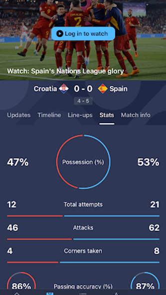 Nations League & Women's EURO Screenshot 3 - AppWisp.com Nations League & Women's EURO Screenshot 3 - AppWisp.com