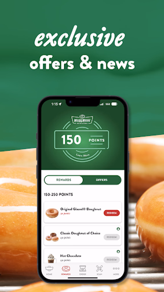 Krispy Kreme Screenshot 4 - AppWisp.com Krispy Kreme Screenshot 4 - AppWisp.com